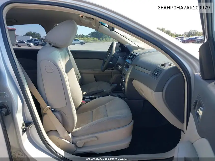 2010 FORD FUSION VIN 3FAHP0HA7AR209979 — фото 5