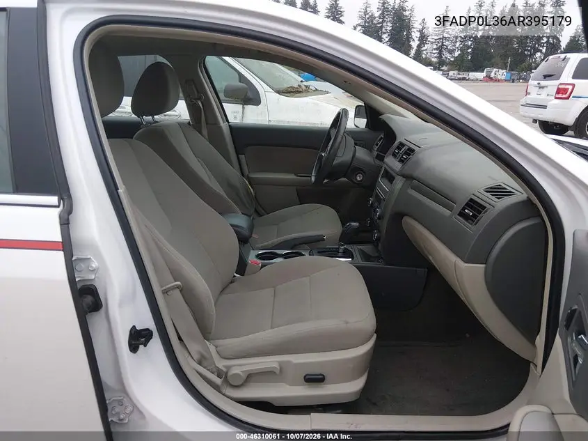2010 FORD FUSION VIN 3FADP0L36AR395179 — фото 5