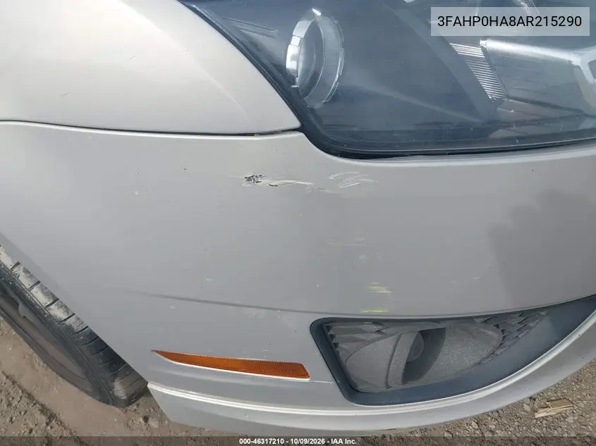 2010 FORD FUSION VIN 3FAHP0HA8AR215290 — фото 6