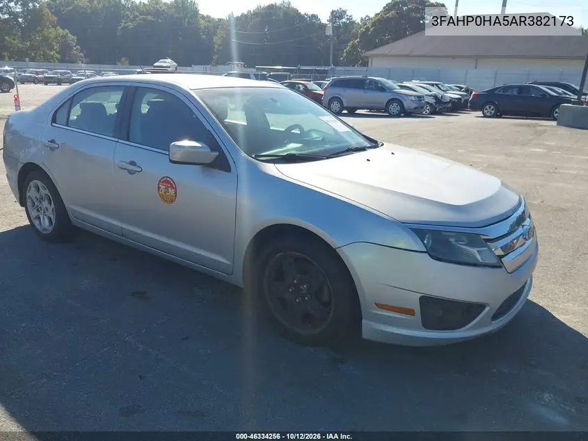 FORD FUSION 2010, VIN 3FAHP0HA5AR382173