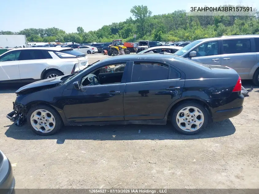 2011 FORD FUSION VIN 3FAHP0HA3BR157591 — фото 14