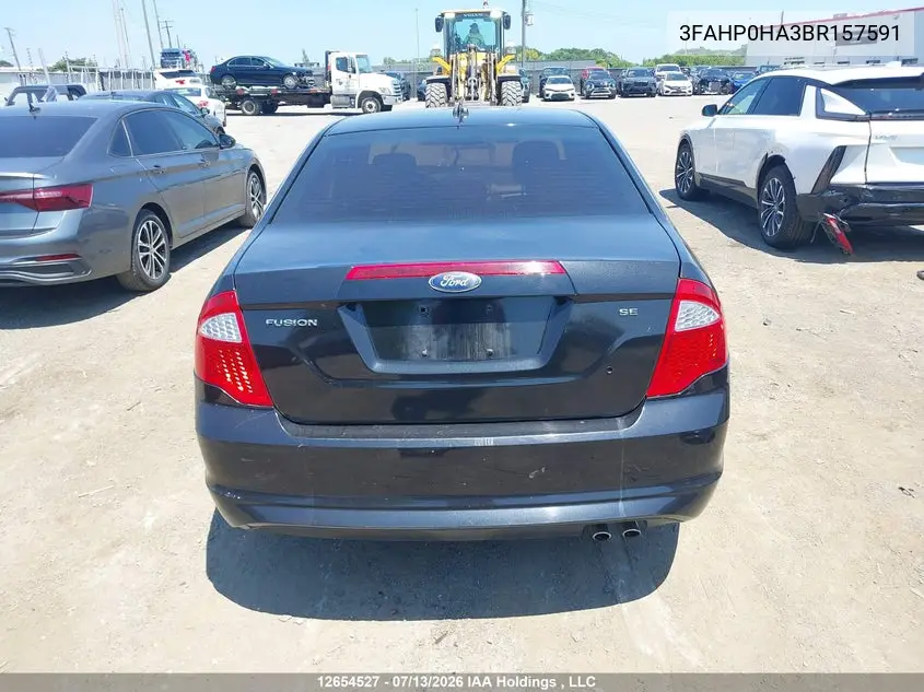 2011 FORD FUSION VIN 3FAHP0HA3BR157591 — фото 16