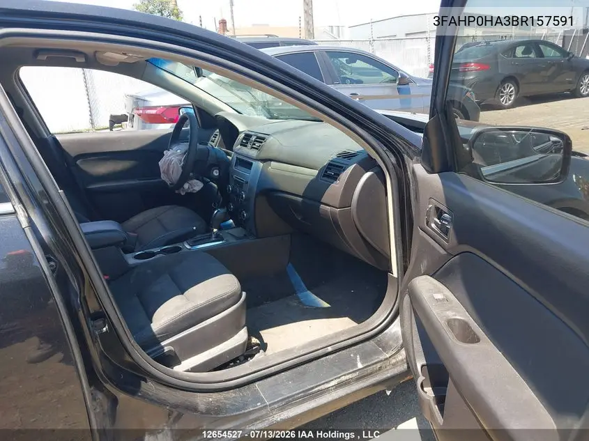 2011 FORD FUSION VIN 3FAHP0HA3BR157591 — фото 5