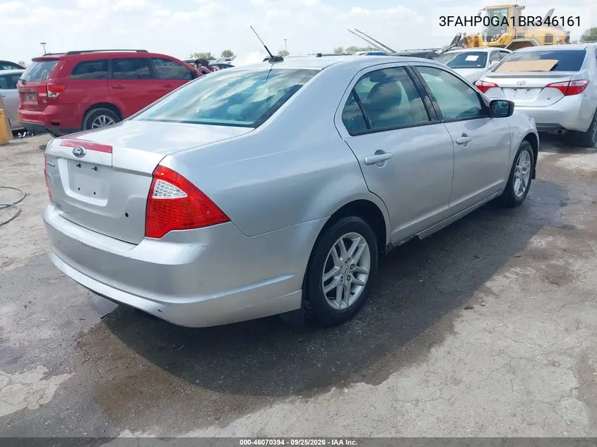 2011 FORD FUSION VIN 3FAHP0GA1BR346161 — фото 4