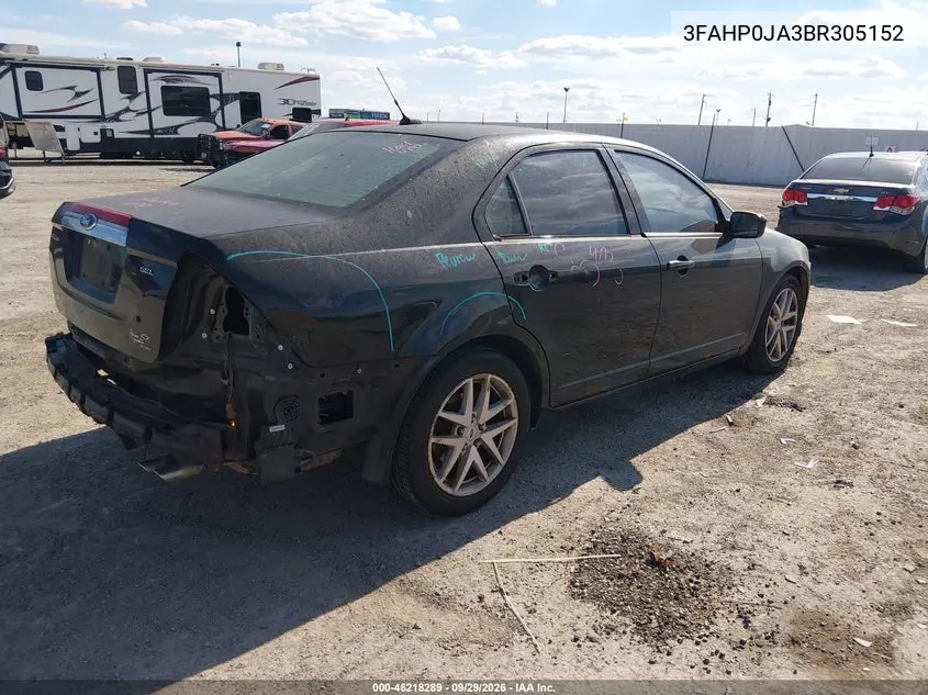 2011 FORD FUSION VIN 3FAHP0JA3BR305152 — фото 4