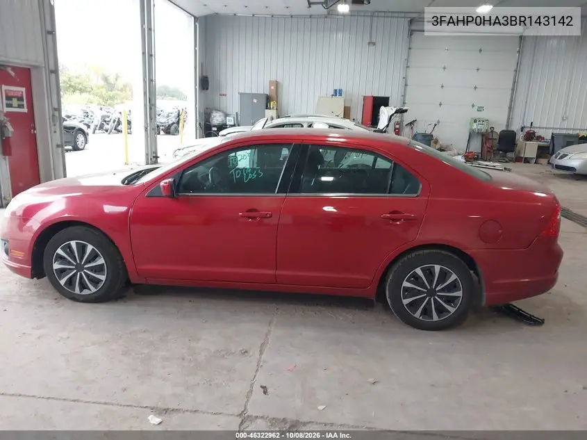 2011 FORD FUSION VIN 3FAHP0HA3BR143142 — фото 14