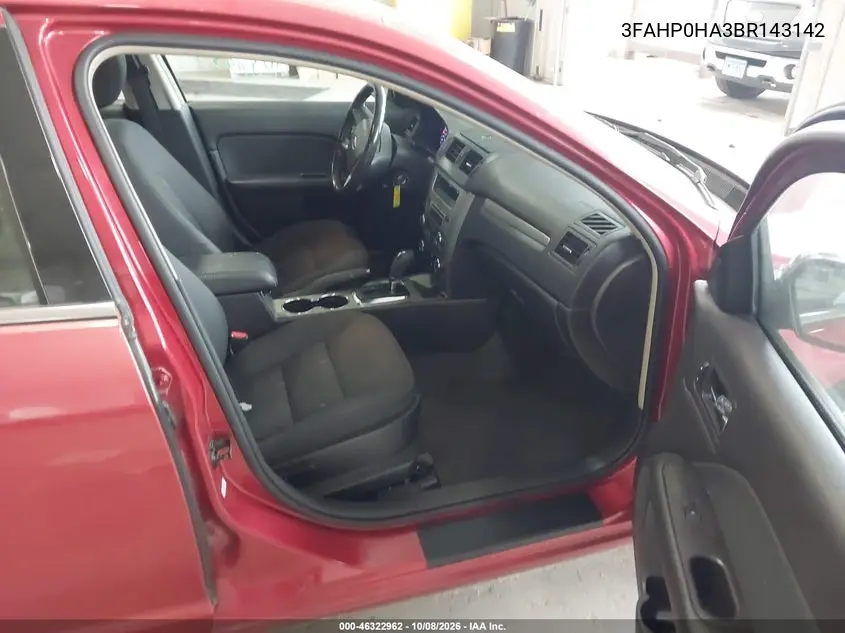 2011 FORD FUSION VIN 3FAHP0HA3BR143142 — фото 5