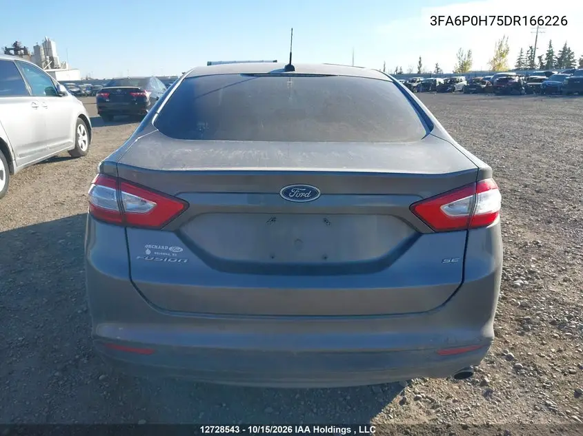 2013 FORD FUSION VIN 3FA6P0H75DR166226 — фото 16