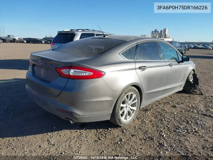2013 FORD FUSION VIN 3FA6P0H75DR166226 — фото 4