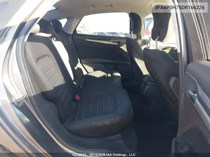 2013 FORD FUSION VIN 3FA6P0H75DR166226 — фото 8