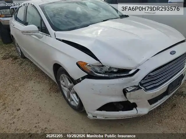 FORD FUSION 2013, VIN 3FA6P0H79DR293576