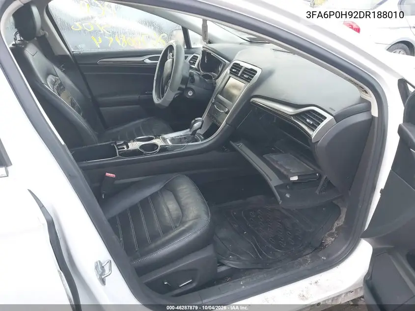2013 FORD FUSION VIN 3FA6P0H92DR188010 — фото 5