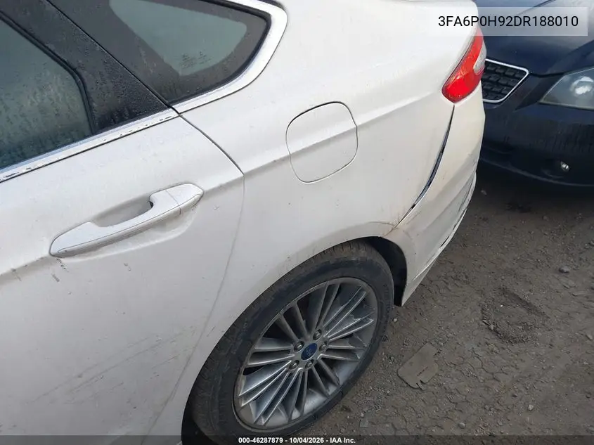 2013 FORD FUSION VIN 3FA6P0H92DR188010 — фото 6