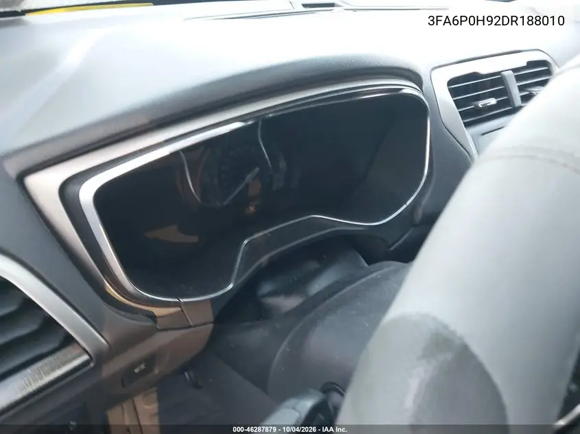 2013 FORD FUSION VIN 3FA6P0H92DR188010 — фото 7