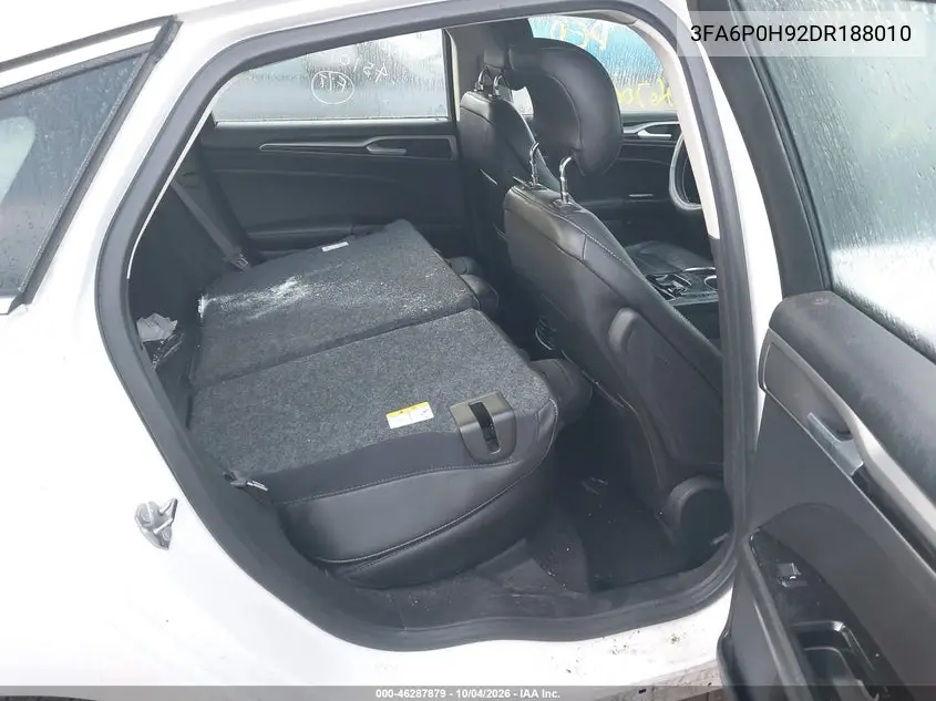 2013 FORD FUSION VIN 3FA6P0H92DR188010 — фото 8