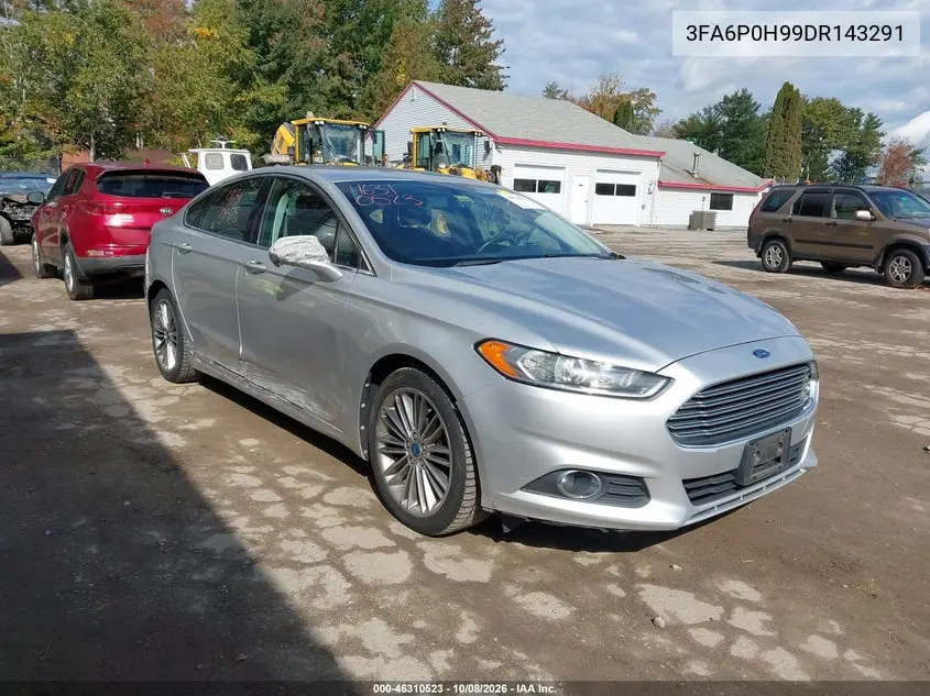 FORD FUSION 2013, VIN 3FA6P0H99DR143291