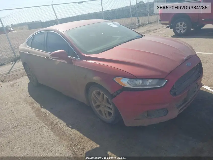 FORD FUSION 2013, VIN 3FA6P0HR2DR384285