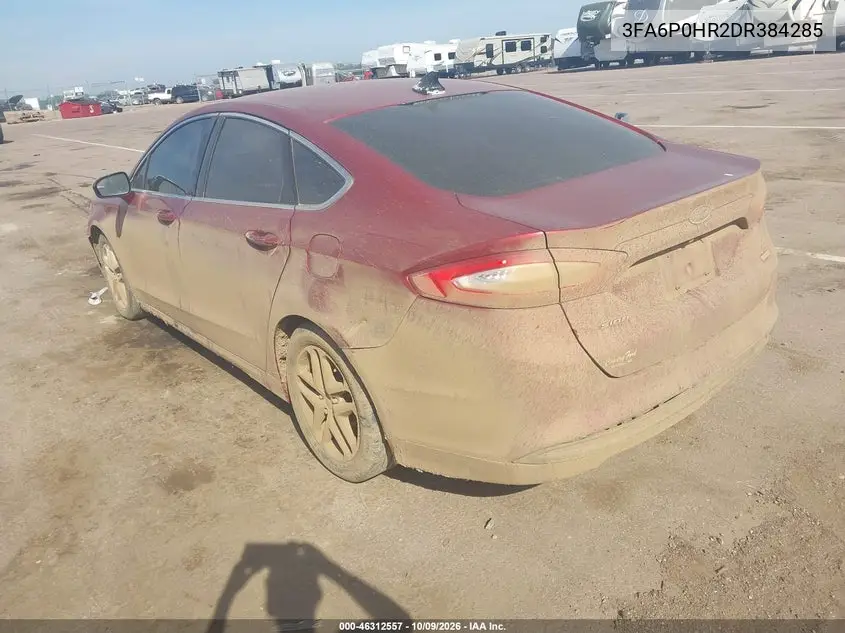 2013 FORD FUSION VIN 3FA6P0HR2DR384285 — фото 3