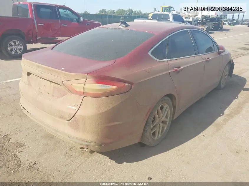 2013 FORD FUSION VIN 3FA6P0HR2DR384285 — фото 4