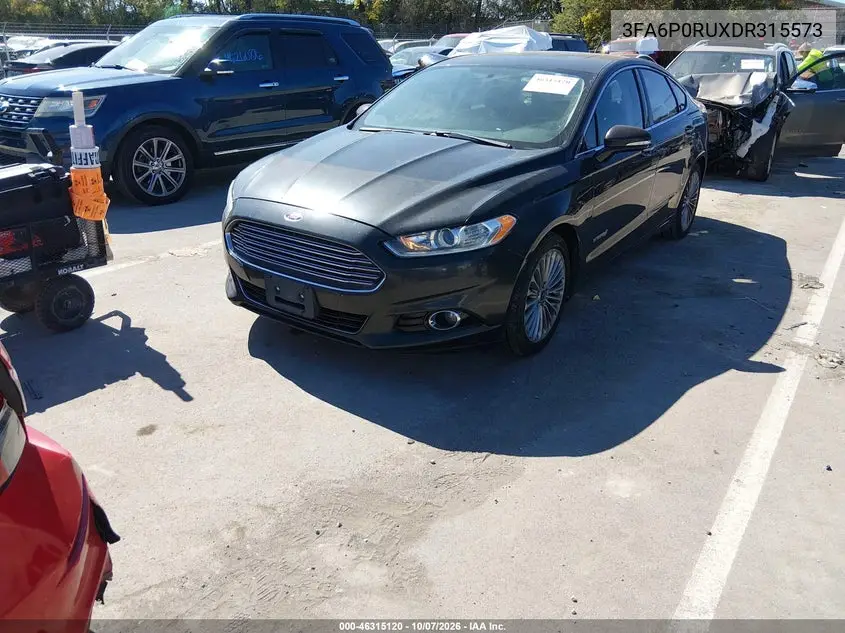 2013 FORD FUSION VIN 3FA6P0RUXDR315573 — фото 2