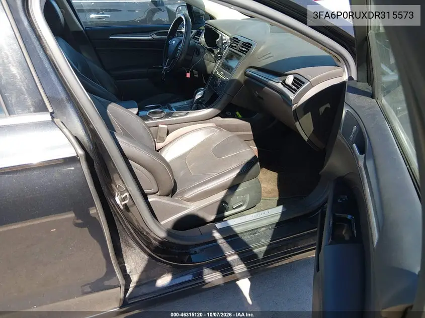 2013 FORD FUSION VIN 3FA6P0RUXDR315573 — фото 5