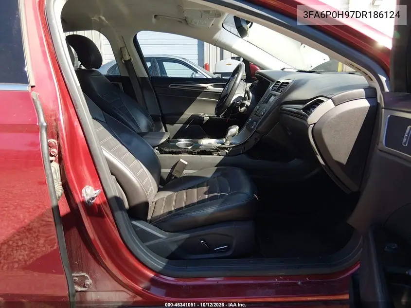 2013 FORD FUSION VIN 3FA6P0H97DR186124 — фото 5