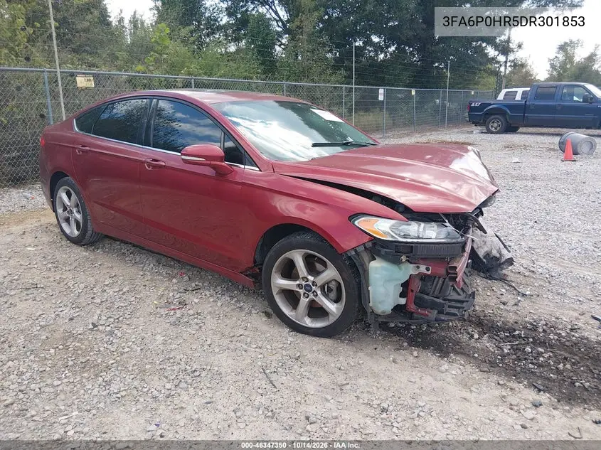 FORD FUSION 2013, VIN 3FA6P0HR5DR301853