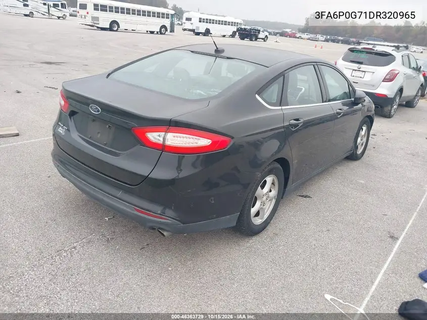 2013 FORD FUSION VIN 3FA6P0G71DR320965 — фото 4