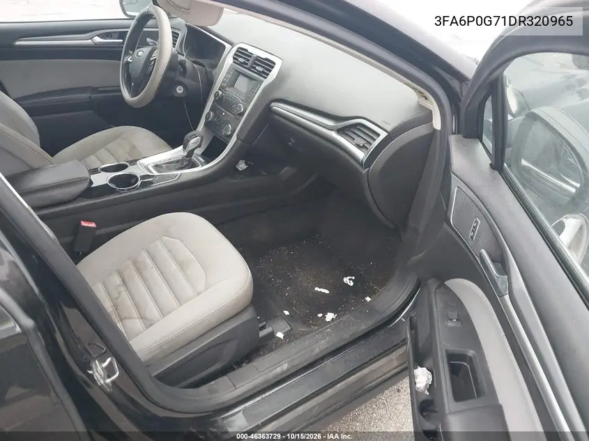 2013 FORD FUSION VIN 3FA6P0G71DR320965 — фото 5
