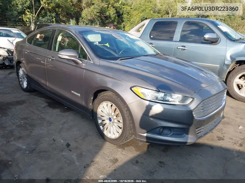 FORD FUSION 2013, VIN 3FA6P0LU3DR223360