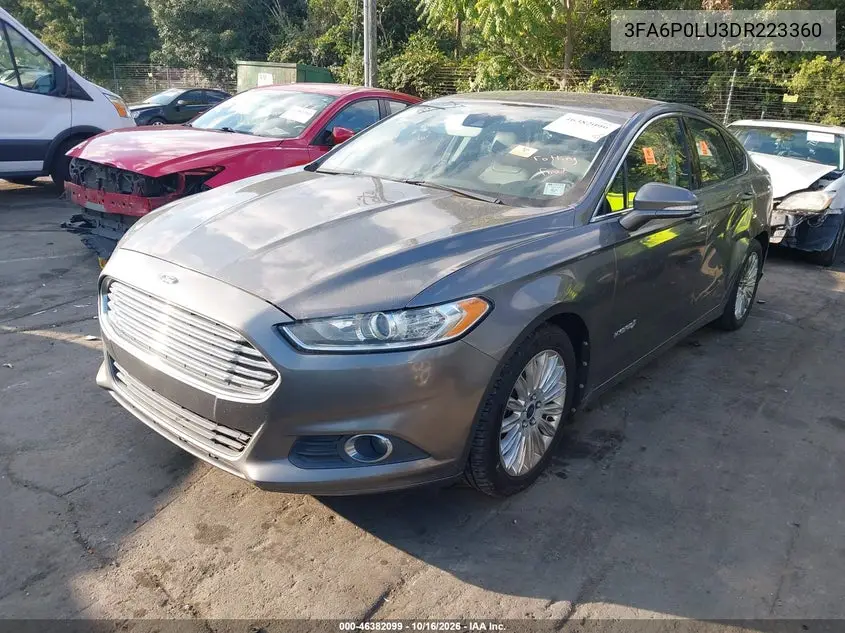2013 FORD FUSION VIN 3FA6P0LU3DR223360 — фото 2