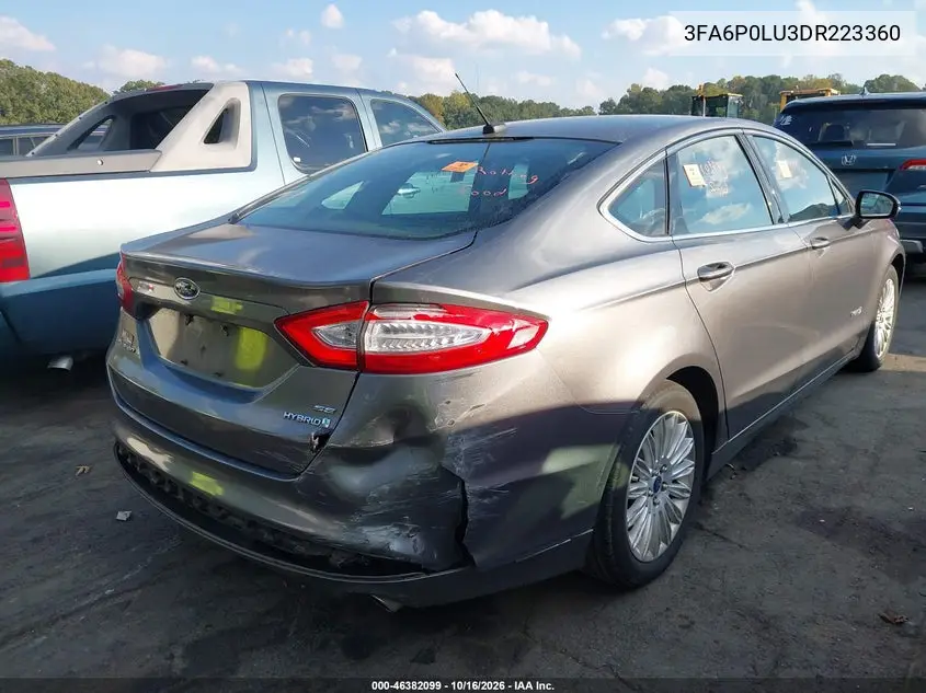 2013 FORD FUSION VIN 3FA6P0LU3DR223360 — фото 4