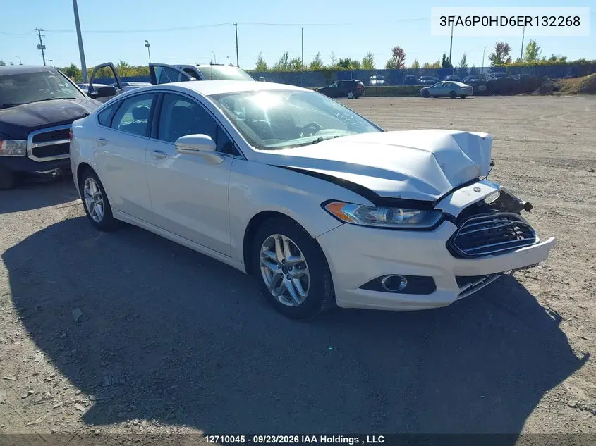 FORD FUSION 2014, VIN 3FA6P0HD6ER132268