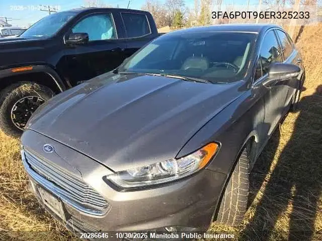 FORD FUSION 2014, VIN 3FA6P0T96ER325233