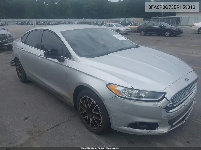 FORD FUSION 2014, VIN 3FA6P0G73ER159813
