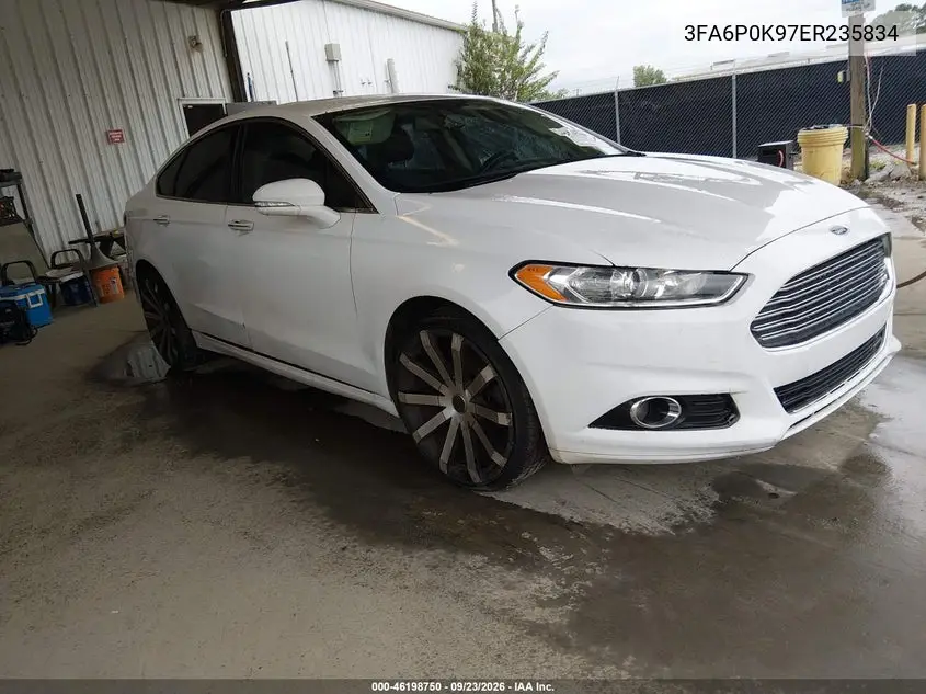 FORD FUSION 2014, VIN 3FA6P0K97ER235834