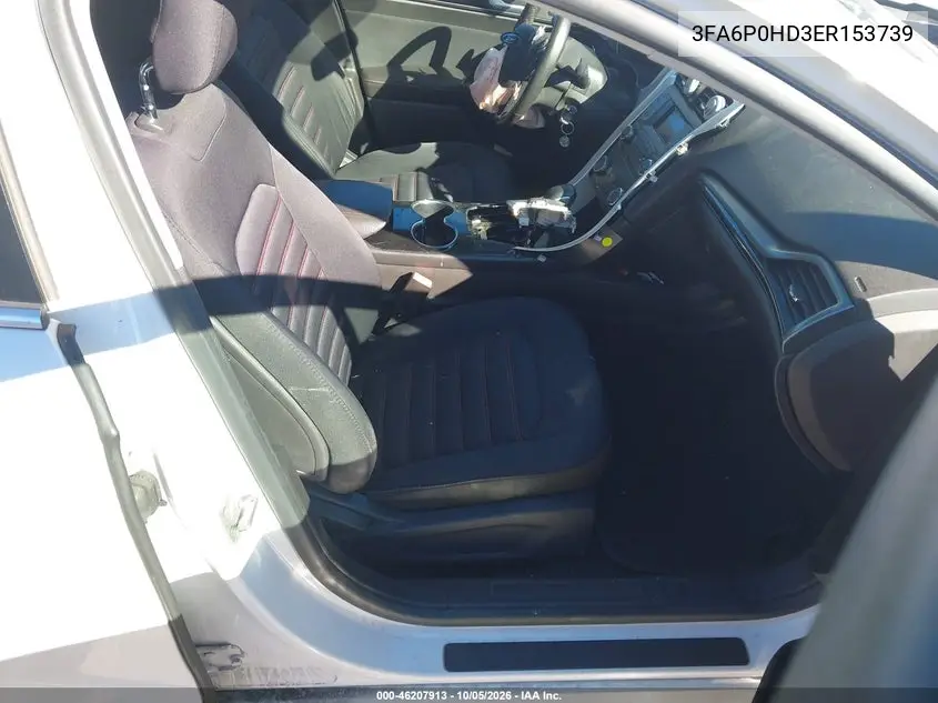 2014 FORD FUSION VIN 3FA6P0HD3ER153739 — фото 5