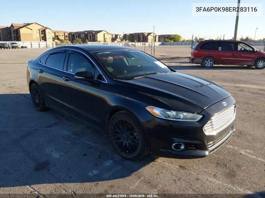 FORD FUSION 2014, VIN 3FA6P0K98ER283116
