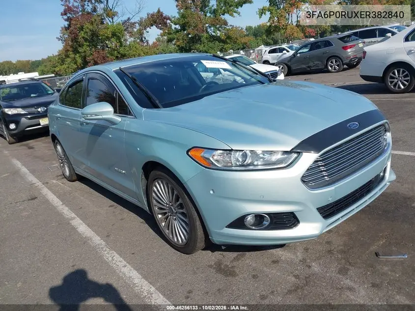 FORD FUSION 2014, VIN 3FA6P0RUXER382840