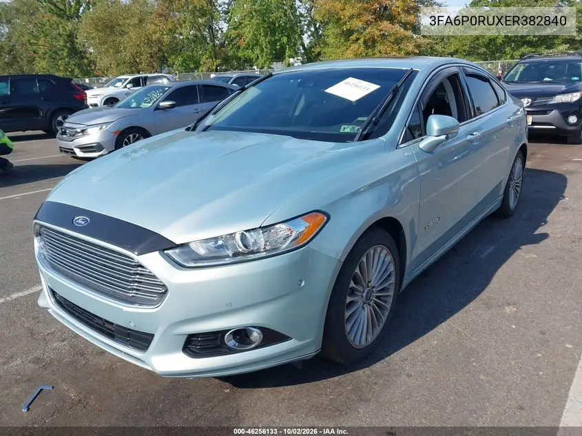 2014 FORD FUSION VIN 3FA6P0RUXER382840 — фото 2