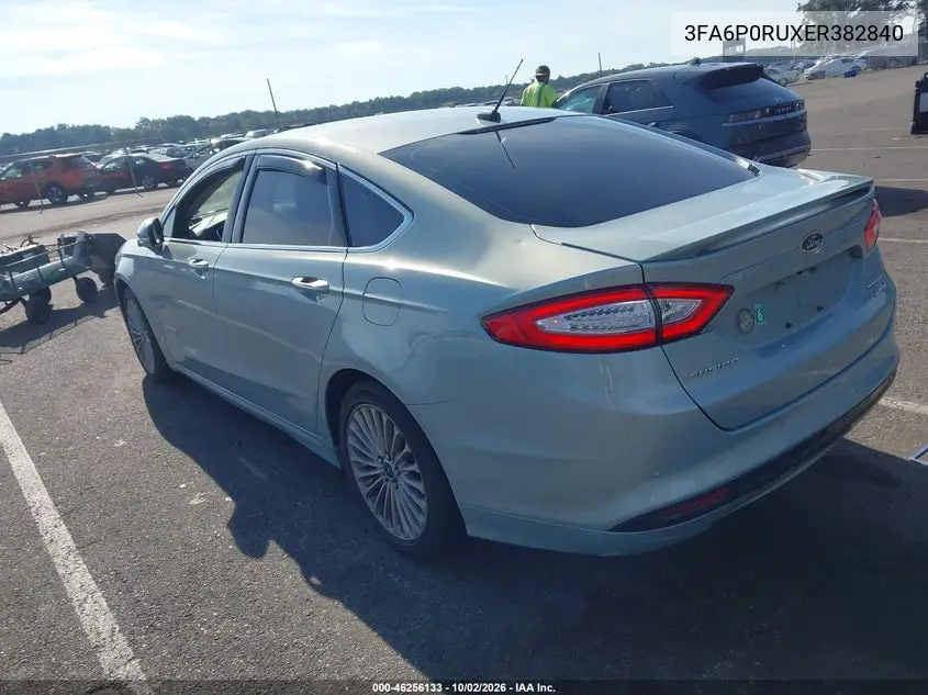 2014 FORD FUSION VIN 3FA6P0RUXER382840 — фото 3