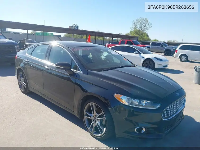 FORD FUSION 2014, VIN 3FA6P0K96ER263656