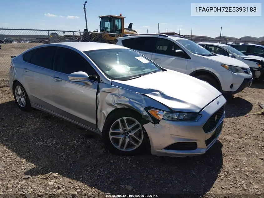 FORD FUSION 2014, VIN 1FA6P0H72E5393183