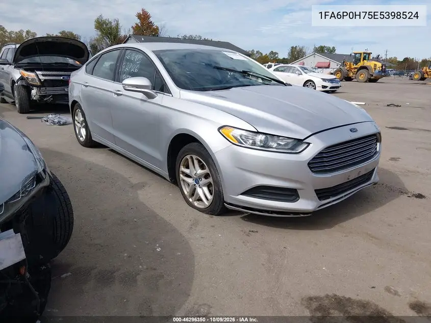 FORD FUSION 2014, VIN 1FA6P0H75E5398524