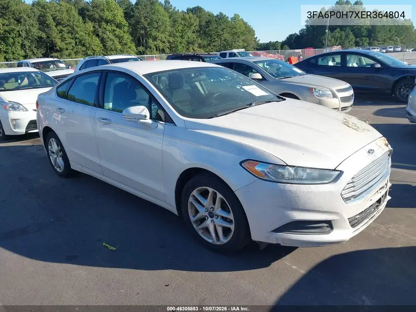 FORD FUSION 2014, VIN 3FA6P0H7XER364804