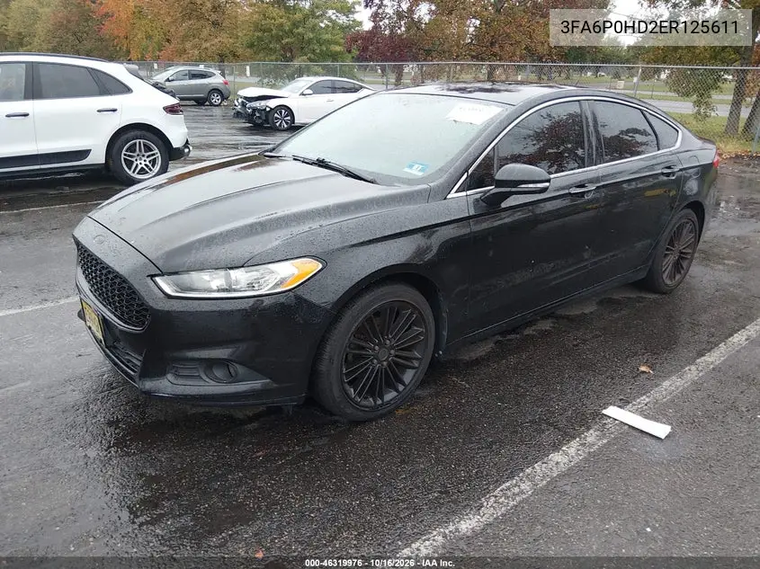 2014 FORD FUSION VIN 3FA6P0HD2ER125611 — фото 2
