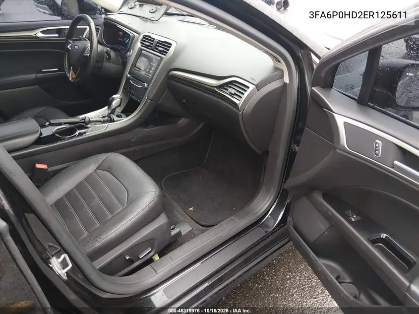 2014 FORD FUSION VIN 3FA6P0HD2ER125611 — фото 5