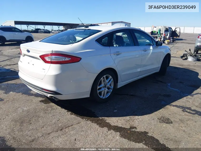 2014 FORD FUSION VIN 3FA6P0HD3ER239049 — фото 4