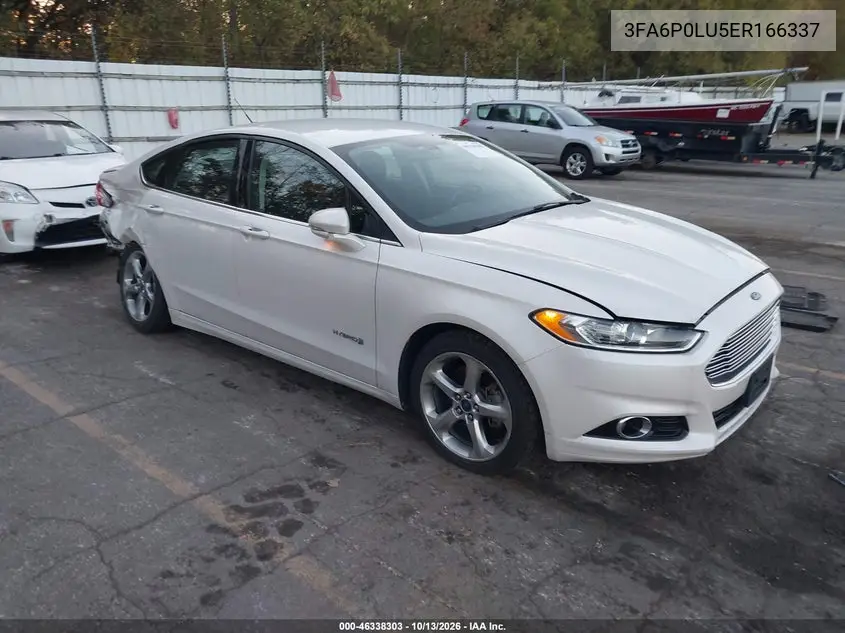 FORD FUSION 2014, VIN 3FA6P0LU5ER166337