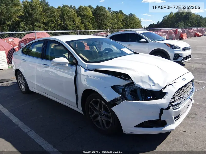 FORD FUSION 2014, VIN 1FA6P0H72E5362306